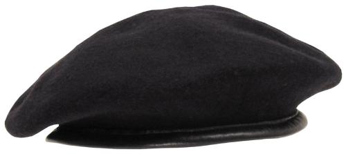 Brit. Barett, dunkelblau, gebr.