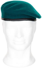 Franz. Barett, smaragdgrün, neuw.