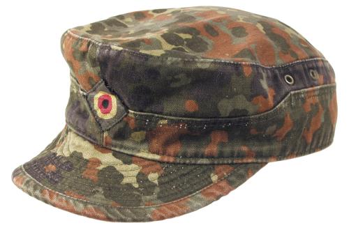 BW Arbeitsmütze, flecktarn, gebraucht