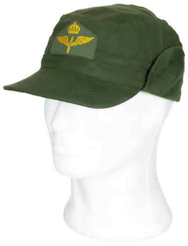 Schwed. Feldmütze, M 59, Luftwaffe, oliv, neuw.