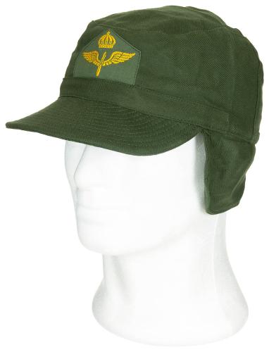 Schwed. Feldmütze, M 59, Luftwaffe, oliv, neuw.
