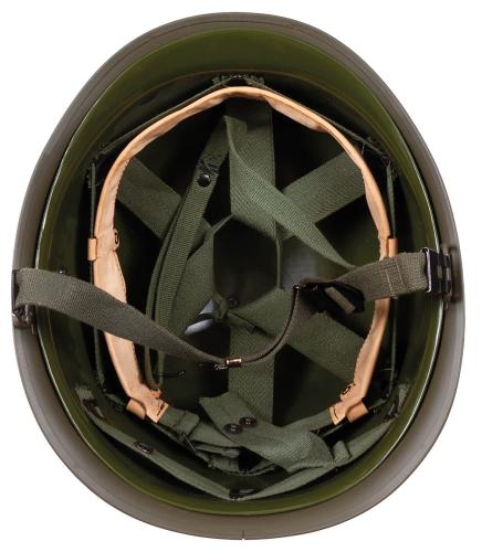 US Helm "M1", mit Kunststoff- Innenhelm, gebr.