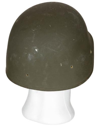 Ital. Helm, Ballistik, gebr., O. INNENTEIL (EXP.BESCHRÄ.)