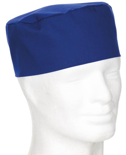 Brit. Kochmütze, blau, neuwertig