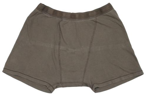 Österr. Unterhose, oliv, kurz, gebr.