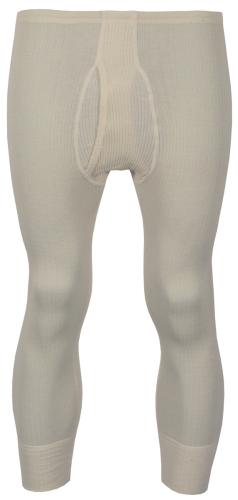 Österr. Unterhose, NOMEX, gerippt, natur, gebr.