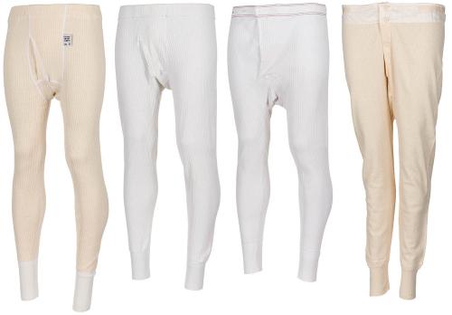 Schwed. Unterhose, lang, gerippt, gebr.