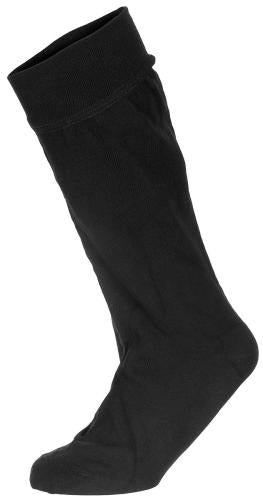 Brit. Socke, wasserd., schwarz, gebr.