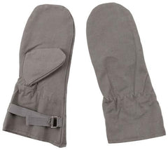 Österr. Fausthandschuhe, grau, gebr.