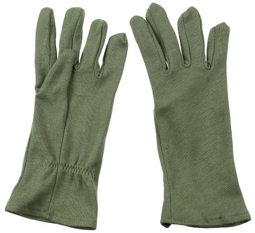 Brit. Fingerhandschuhe, oliv, FR, AFV Crew, gebr.