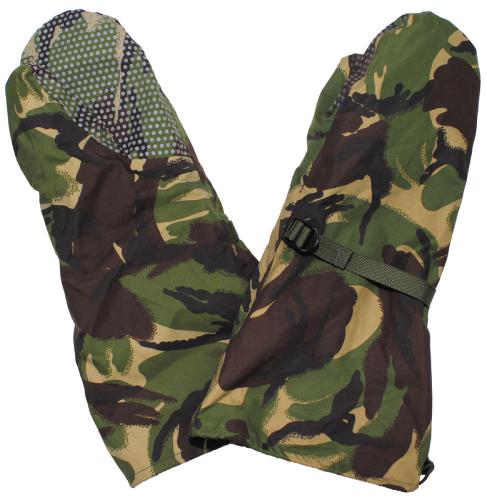 Brit. Fausthandschuhe, "ECW", DPM tarn, neuw.