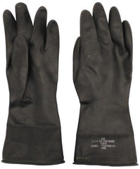 Brit. Handschuhe, NBC, schwarz, gebr.