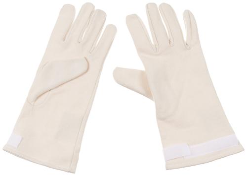 Brit. Innenhandschuhe, Fleece, weiß, neuw.