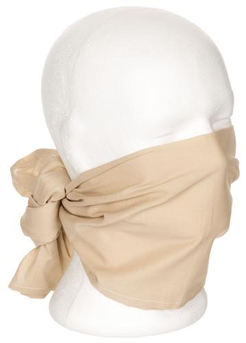 Brit. Wüstentuch, khaki, Gr. 105 x 40 cm, gebr.