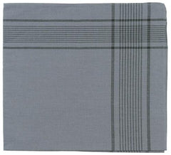 Holl. Taschentuch, grau, Gr. 45 x 45 cm, neuw.