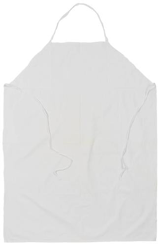 Schwed. OP-Vorbinder/Schürze weiß, gebr.