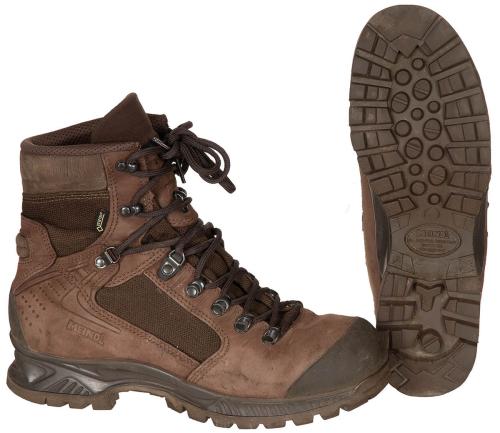 BW Kampfstiefel, "MEINDL", braun, Goretex Membran, gebr.