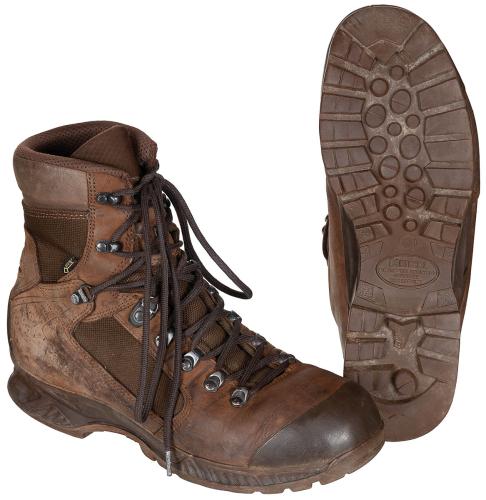 BW Kampfstiefel, "MEINDL", braun, gebr., II Wahl