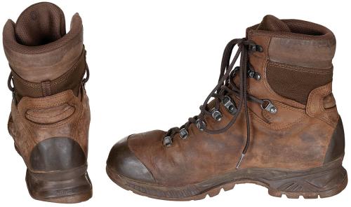 BW Kampfstiefel, "MEINDL", braun, gebr., II Wahl