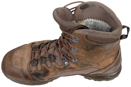 BW Kampfstiefel, "HAIX", SCOUT, braun, gebr., II Wahl