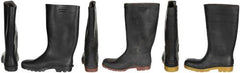 BW Gummistiefel, schwarz, gebr., Modelle sortiert