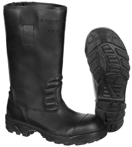 BW Feuerwehrstiefel, gefütt., "Baltes Delta Pro", S3, gebr.
