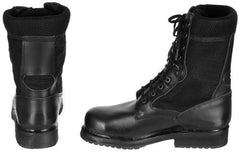 Ital. Einsatzstiefel, Sommer, schwarz, neuw.