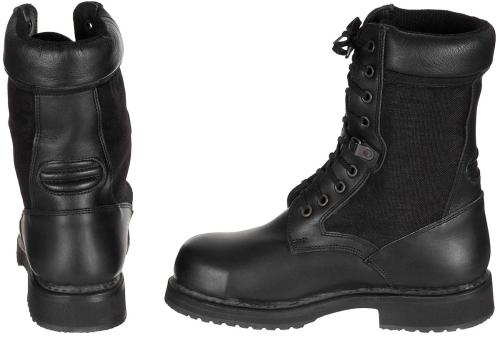 Ital. Einsatzstiefel, Winter, schwarz, neuw.