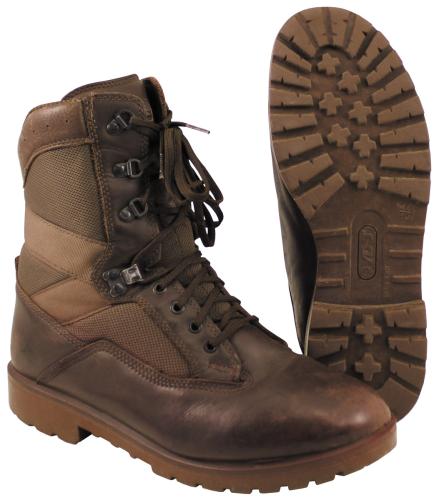 Brit. Kampfstiefel, "YDS", braun, gebr.