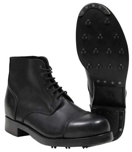 Brit. Combat Stiefel, schwarz, Leder, neuw.