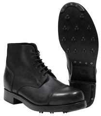 Brit. Combat Stiefel, schwarz, Leder, neuw.