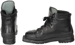 Langlaufschuhe, Leder, schwarz, gebr.