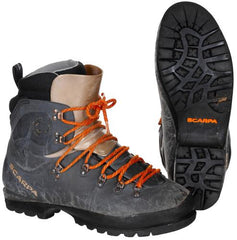 Touren Skistiefel, "SCARPA", grau, gebr.