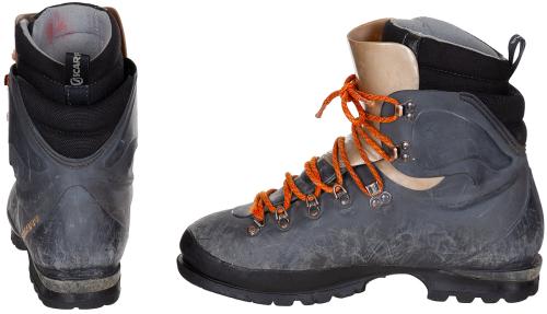 Touren Skistiefel, "SCARPA", grau, gebr.