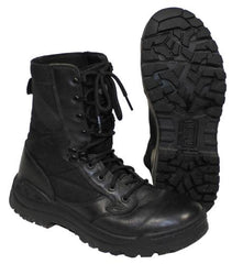 Einsatzstiefel, "MAGNUM", schwarz, gebr.
