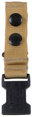 Brit. Koppeladapter, khaki, Clickverschluss, gebraucht