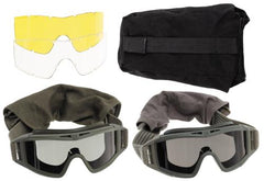 Schutzbrille, REVISION, Ersatzgläser, mit Hülle, neuw.