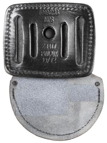 PWL Handschellenhalter, "Z-1417", Leder, gebr.