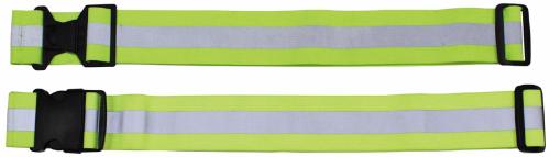 Brit. Reflektorband, 5 cm, elastisch, gebr.