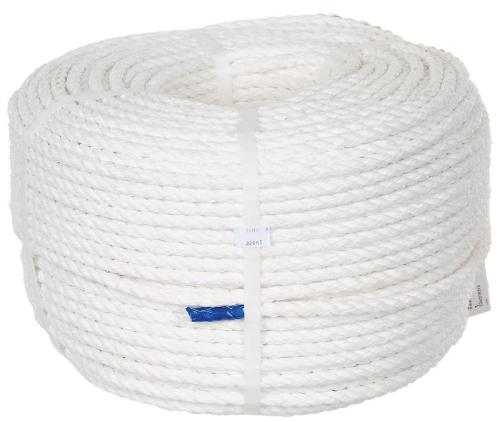Brit. Marineseil, weiß, 220 m, 10 mm Durchm., neu