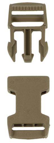 Brit. Steckschnalle, "NEXUS", 20 mm, 10 Stk. im Pack, neuw.