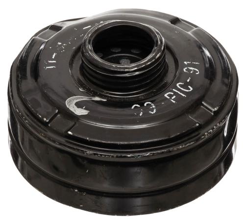 Pol. Schutzmaskenfilter, MP5, gebr. (EXP.BESCHRÄNKUNG)
