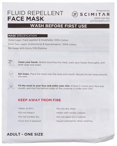 Brit. Gesichtsmaske, 3er Pack, neuw.