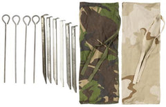 Holl. Zelthering-Set, mit Tasche, gebr.