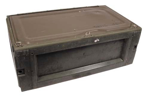 Brit. Transportbox, gebr., Gr.90x34x50 cm