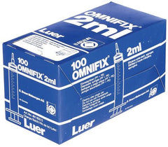 Einmalspritze, 2 ml, 100 Stück, neuwertig