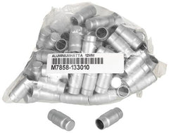 Schwed. Aluminiumkappe, 12 mm, 100er Pack, neuw.