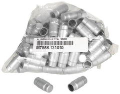 Schwed. Aluminiumkappe, 18 mm, 100er Pack, neuw.