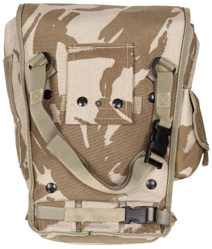 Brit. Schutzmaskentasche, DPM desert tarn, neuwertig