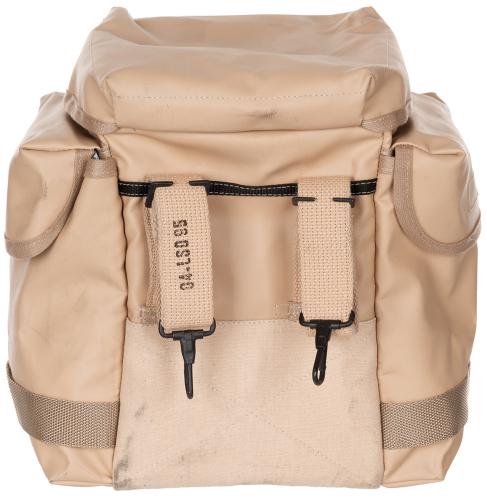 Pol. Schutzmaskentasche, MP5, khaki, gebr.